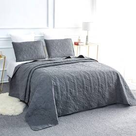 Sophia & William 720355882228 And 3 Pieces Quilt Set Queen/full Size With 1 2 Pill