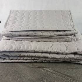 South Shore 810009708568 Southshore Fine Linens 3-pc Quilt Set Cal King/king Ivory Embroidered