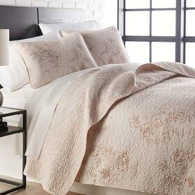 Southshore Fine Linens 313108325365 Oversized Queen Quilt Set 3-piece Lightweight Quilted Bedspread With 2 Pillow C