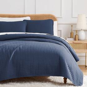 Southshore Fine Linens 840263845372 Living Inc. Twin Quilt Bedding Set Soft Microfiber Summer