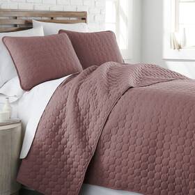 Southshore Fine Living Inc. 840263828283 King/cal King Rose Pink Quilt Bedding Set With 2