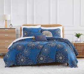 Southshore Fine Living Inc. 840263835205 Oversized 6-piece Quilt Bedding Set Lightweight Soft Includes Reversible K Inch