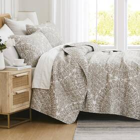 Southshore Fine Living Inc. 840263877755 Ashanti Collection Oversized King Quilt Bedding Set Lightweight Soft