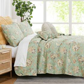 Southshore Fine Living Inc. 840263880816 Full Or Queen Quilt Bedding Set 7-pieces With Pillow Shams Eur