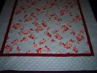 Spinning Handmade Quilt Rose Pinwheel