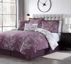 B07vv6gfs8 Spirit Linen Home 6pcs Queen Comforter Set - Cozy Deep Sleep Microfiber Bedding Co