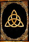 Ss043-05hvy India Arts Celtic Trinity Tie Dye Tapestry Heavy 736846823335