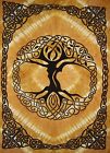 Ss043-07hvy India Arts Celtic Tree Of Life Tie Dye 736846823342