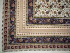 Ss386-01purp India Arts Floral Print Indian Tapestry Cotton Spread 736846810526