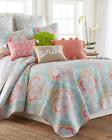 St66424813 Home Collection Soft Luxury Aqua Blue Coral Gray 757059020212