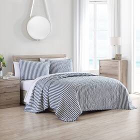 Stone Cottage 883893657304 - King Quilt Set Reversible Cotton Bedding With Matching Shams