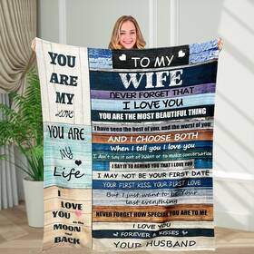 Wifeblkt-50 Strjoyny Gifts For Wife Birthday Wedding Anniversary Romantic 50ftftx40ftft To