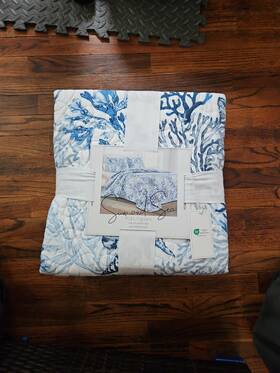 Sun & Sea 621948324630 Tropical/ocean Themed Beautiful And 3-piece Queen Quilt Set