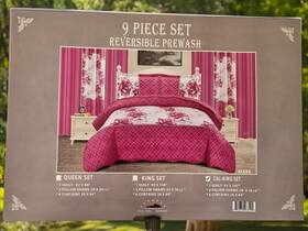 Sunrise 609670963495 Quilt Bedroom 9 Pc Set