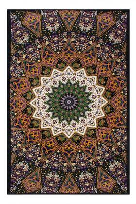 75107 Sunshine Joy Indian Dark Star Elephant Tapestry Beach Sheet Hanging Wall Art