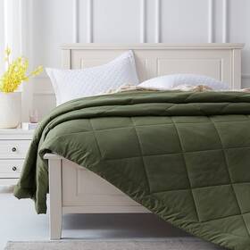 Sunstyle Home 769891789097 Lightweight Queen Comforter - Duvet Insert- Quilted Comforters Quee