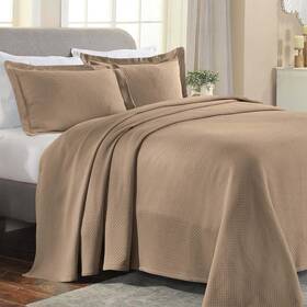 Superior 190052020528 Solitaire Cotton 3 Piece Bedspread Set Home Bed Decor Decorative T