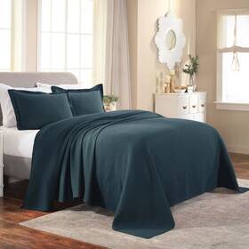 Superior 190052063938 Cotton Fleur De Lis Bedspread Set Warm Blankets All-season Bedding Bedroom
