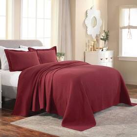 Superior 190052064041 Cotton Fleur De Lis Bedspread Set Warm Blankets All-season Bedding Bedroom