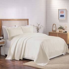 Superior 190052301412 Victory Cotton Matelasse Jacquard Medallion Scroll