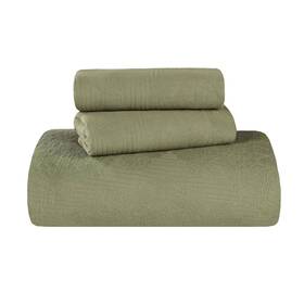 Superior 190052301610 Cotton 2-piece Bedspread Set Home Bed Decor Warm Bedding 1 Oversized Bedsp