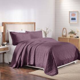 Superior 190052301870 Cotton 2-piece Bedspread Set 1 Medium Weight Pillow Sham
