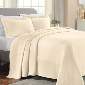 Superior 889954107276 Solitaire Cotton 2 Piece Bedspread Set Home Bed Decor Decorative Textured B
