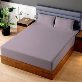 Superity Linen 812408034613 Luxurious Hotel Quality Short Queen Fitted Sheet 100% Cotton Ultra S