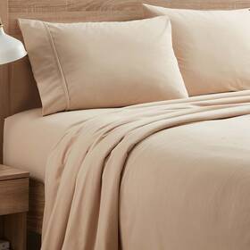 Sweet Home Collection 842491176020 Flannel Sheets Warm And Cozy Deep Pocket Breathable All Season Bedding Set Wi