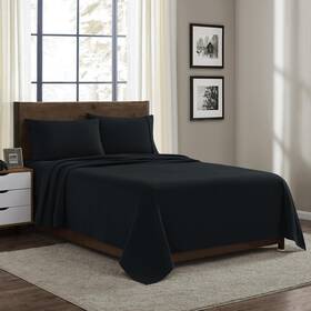 Sweet Home Collection 842491187514 100% Cotton Flannel Sheets Queen Size - Warm And Cozy Bed Set Fo