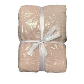 Kkqlt3-001-fqmu Swift Home Crinkle Enzyme Wash Quilted Coverlet/bedspread- Full/queen Mushroom