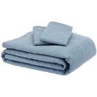 Tex-180421 Basics Bedspread Coverlet Sets Oversized Embossed King Spa