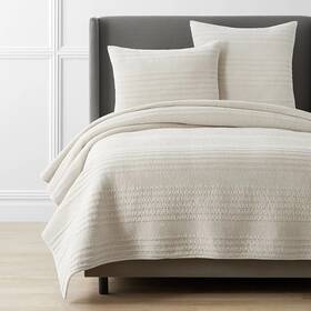 51440q The Company Store Legends Luxury Line Stitch Velvet Quilt
