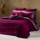 Thomas O Brien Kevin Obrien Cirrus Tallulah Khaya King Coverlet Deep Red Velvet 489 883893258914