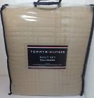 Thr1291 Tommy Hilfiger New Quilt Set Solid Gurka Brown 651862310655