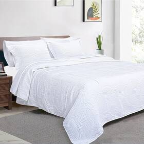Threadmill 904392804975 Quilts Queen Size Sets 3-piece Quilt Set With 2 Pillow Sha
