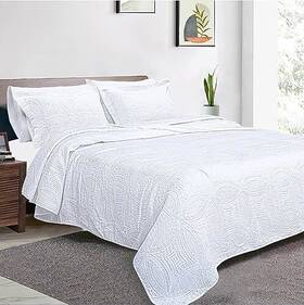 Threadmill 904392804982 Quilts Twin Size Sets 3-piece Quilt Set With 2 Pillow Shams