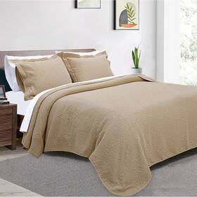 Threadmill 904392804999 Quilts King Size Sets 3-piece Quilt Set With 2 Pillow Shams