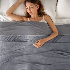Topcee 715562637785 Cooling Blanket 60 Inch X90 Twin Size For Night Sweats Absorbs He... Fast Ship