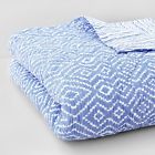 W036 Tortosa John Robshaw Jr By King Quilt White Blue 848574008967