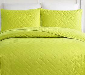 Trina Turk 041808126622 Dream Weaver 3p King Coverlet Set Green Nip 288 Beautiful Very Soft
