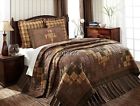 Trip Patchwork Plaid King Set World 3pc Bedding Brown Quilt Prescott The