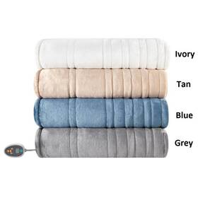Tn54-0201 True North By Sleep Philosophy Ultra Soft Plush Reverses To Berber Heated