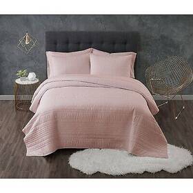 80267140 Truly Calm Twin/twin Xl 2pc Antimicrobial Quilt Set Blush -