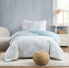 Truly Soft Everyday 783048235701 Hannah Watercolor Twin/twin Xl 2 Piece Duvet Cover Set