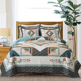 B0bfhk9ggp Twinrun Cotton Quilts Queen Sizelightweight Bedspreads Size For Bed Soft