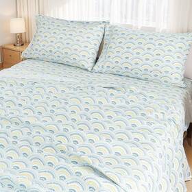 B0c8tmg82y Udeal King Size Sheet Set 4 Pieces - Soft Floral Sheets Microfiber Flower K Inch