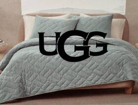 Ugg 008889298778 3 Pc Aileen Queen Coverlet And Shams Set 228 Nip