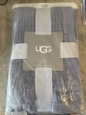 088929734 Ugg Campo Quilt - 36in X 45in Fresh Air Blue Sealed New
