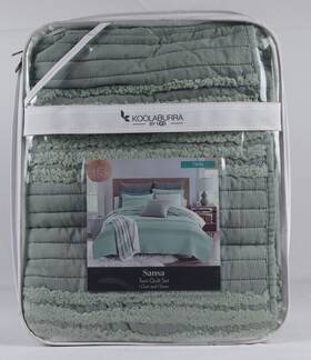 Ugg Sansa 008889030552 Koolaburra By Twin Quilt Set Seafoam